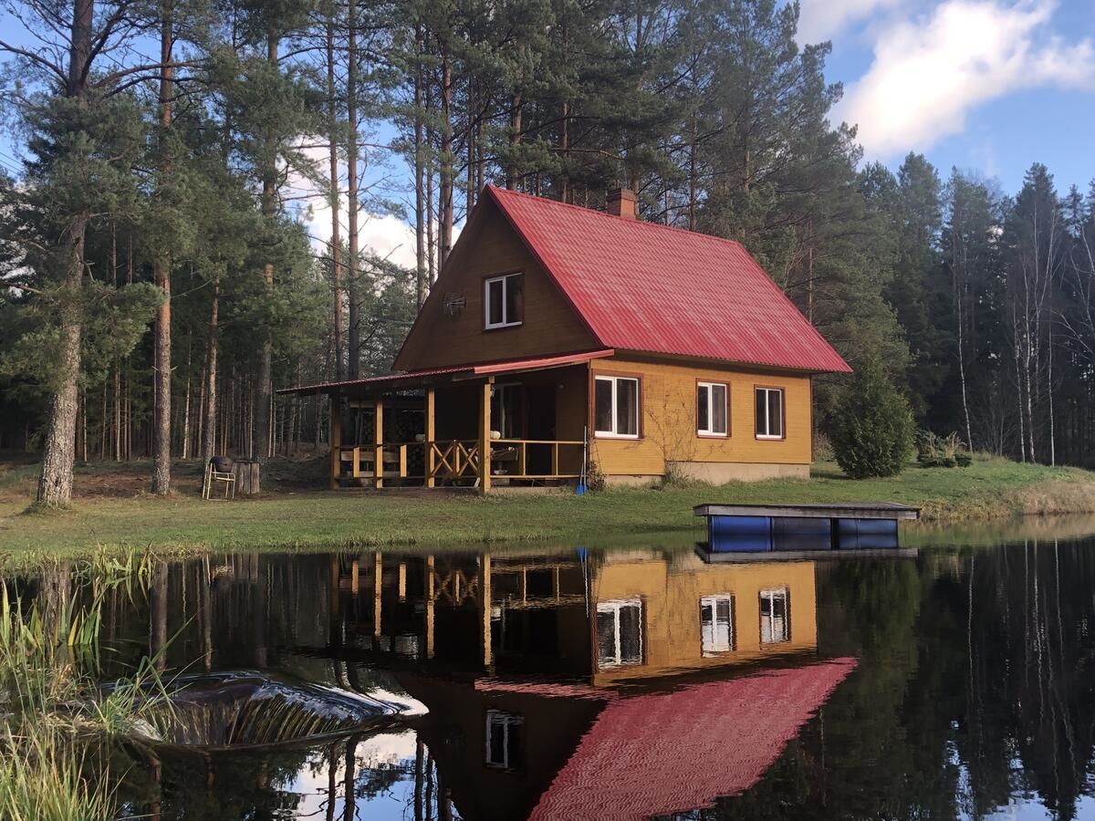 Номер Дом с 3 спальнями в Дома для отпуска FOREST HOUSE EINBLŪTI Avotkalni  Латвия